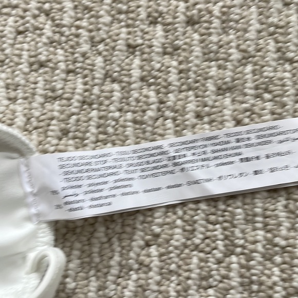 Zara Kids “Keep Active” logo White Pleated Tennis Skirt size 13-14 - Picture 6 of 6